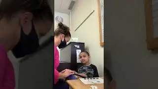 Music therapy: imitation skills, attention