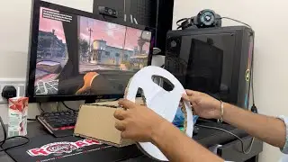 How to make steering wheel for pc with mouse?