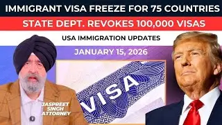 USA Immigration Updates | Jaspreet Singh Attorney | Visa Bulletin | Sanjhi Soch TV