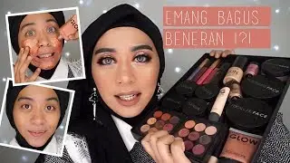 Tutorial Makeup Pesta Glamour | One Brand Makeup Tutorial Focallure dan Review Produk