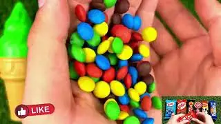 Soft ASMR Sorting Sticky Candy with Glossy Boxes