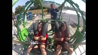 Would You Try This CRAZY Human Slingshot Ride?