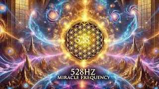 528hz Miracle Tone: DualWave Binaural Beats + Isochronic Tones Sound Healing