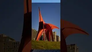 POV photography at Olympic Sculpture Park in Seattle Washington