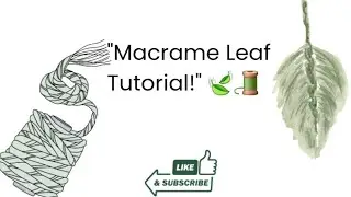 #macrametutorial #macramepattern #macrame #macrameknots #macramecommunity