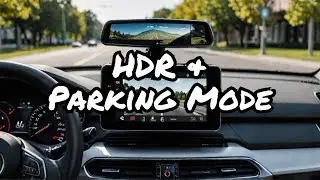 3 Channel Dash Cam Review | 1080P Front, Rear & Inside Camera with HDR & 24Hr Parking Mode