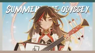 Xinyan's Performance Cutscene | Summertime Odyssey | JP Dub | Genshin Impact 2.8