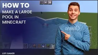 How to make a large pool in Minecraft || Minecraft morden pool 🧊🥤