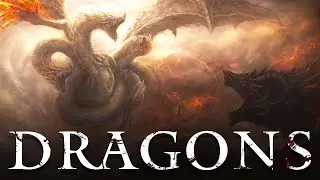 Fall Asleep to the Lore of ANCIENT DRAGONS  | ASMR Rain Ambiance | ELDEN RING