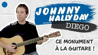 🔵 Les accords de Diego | Johnny Hallyday | Tuto Guitare