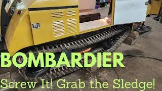 HOT TO FIX WHEEL WELL AND BRACE WITH ANGLE IRON | BOMBARDIER