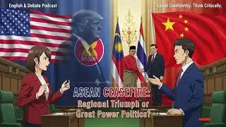 ASEAN Ceasefire: Regional Triumph or Great Power Politics? | English & Debate Podcast