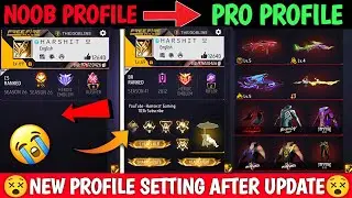 HOW TO CUSTOMIZE PROFILE LIKE A PRO | NEW PROFILE SETTING FREE FIRE MAX | PRO PROFILE KAISE BANAYE