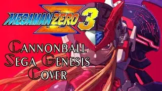 Mega Man Zero 3 - Cannonball Sega Genesis Cover