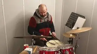 Samba with brushes