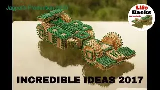Life Hacks - F1 Racing Car - Matchsticks - Matchstick Car - New Life Hacks - Home Made Things - Real