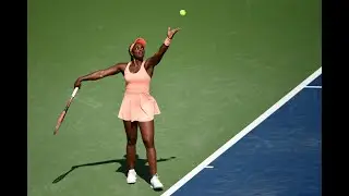 2017 US Open: Sloane Stephens Wins First Set