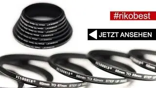 Objektiv-Adapterringe Filter-Adapter  und wie du damit viel Geld sparen kannst -  Riko Best