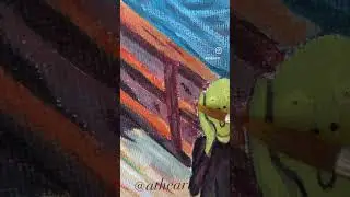&lsquo;&rsquo;The Scream&rsquo;&rsquo; ❤️         #thescream #painting #edvardmunch #shorts #youtude #subscribe #support