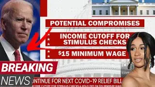 JOE BIDEN SPEECH $15 MINIMUM WAGE,$1,400 STIMULUS CHECKS TURBOTAX DIRECT DEPOSIT CHIME