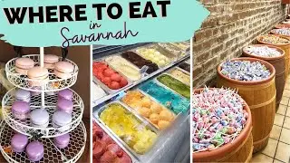 Where to Eat in Savannah, GA (SWEET TREATS EDITION!)