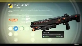 Destiny: EXOTIC INVECTIVE SHOTGUN!▐ Destiny Exotic Weapon Bounty