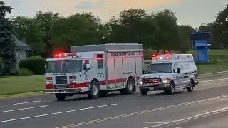 Bucks County Hazmat 89 And Tri-Hampton EMS Medic 114 Responding
