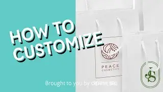 Custom Hot Stamp White Matte Laminate Bags