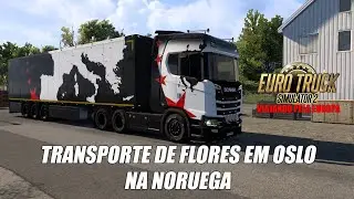 TRANSPORTE DE FLORES EM OSLO NA NORUEGA #ets2 #worldoftrucks #europa