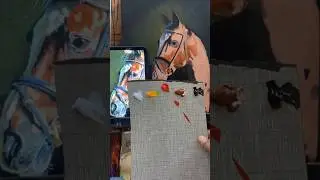 For your order Contact me on Instagram @lavi_nagarr  #acrylic #horse #painting #art #artist #colors