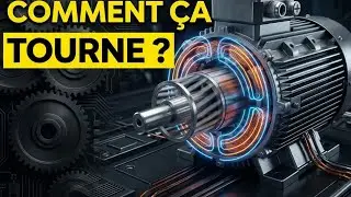 Comment fonctionne un moteur asynchrone triphasé ? Le principe expliqué simplement