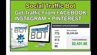 Social Traffic Bot  -   Get Free social media Traffic | Social Media Marketing tools