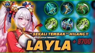 LAYLA GREEN BUILD 🔥 Build Layla Tersakit 2025 MLBB