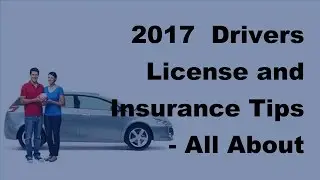 2017  Drivers License and Insurance Tips  | All About Obtaining Insurance Without A Drivers License