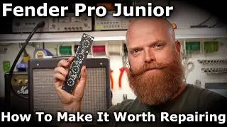 Fender Pro Jr - PCB Replacement, Common Problems, Failures & Issues Resolved!