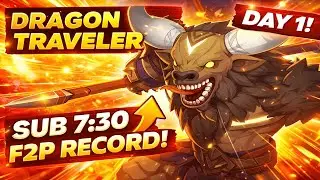 Dragon Traveler F2P Coliseum Record: Sub-7:30 Day 1!