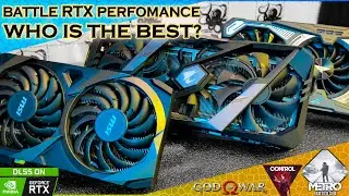 RTX 2070 vs RTX 3060 vs RTX 3070 -  Games 1080p + DLSS