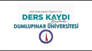 Dumlupınar &Uuml;niversitesi Ders Kaydı Nasıl Yapılır ? Kayıt Yenileme | Danışman Onayı | Ekle Sil