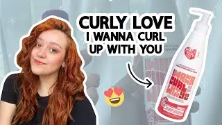 PROBANDO CREMA DE PEINAR CURLY LOVE | I wanna curl up with you❤️