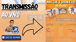 TRANSMISSAO AO VIVO: TORNEIO DAMIAN CENTER LAR 50 ANOS - SANTIAGO 2° FASE