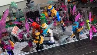 The Ninja vs Crystal army