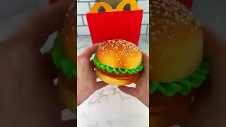 Fidgets that Look Like McDonald's Happy Meal Food (part 2) Satisfying Video ASMR! #fidgets #asmr