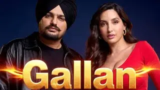 Tashan Wali Gallan | New Punjabi Rap Songs 2025 | Sidhu Moose Wala & Nora Fatehi Vibes