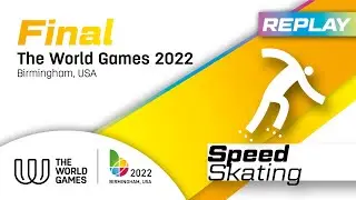 TWG 2022 BHM - Replay of Day 2 of the Speed Skating Track competition - morning session