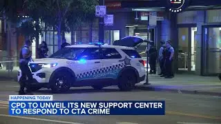 LIVE: CPD unveil public transit support center