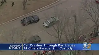 Car Crashes Through Barricades At Chiefs' Super Bowl Parade, 2 In Custody