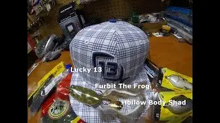 Tacklewarehouse UnBoxing Lucky13 Furbit Frog