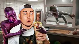😱Мен 5 күн бойы түнгі 3:00 де Монстрларға Шаурма саттым! Scary Shawarma Kiosk: the ANOMALY
