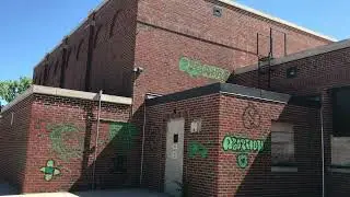 BACKWOODS USA - Abandoned Elementary Grade School Urban Exploration Urbex Decay Graffiti Midwest