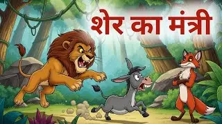 शेर का मंत्री ।। Sher ka mantri  ।। Jungle ki kahaniyan 
